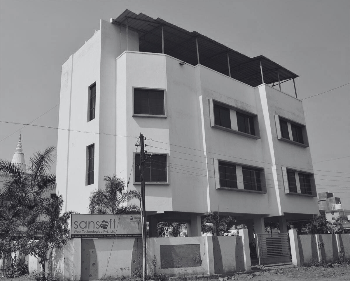 Sansoft’s own office building in Nagpur